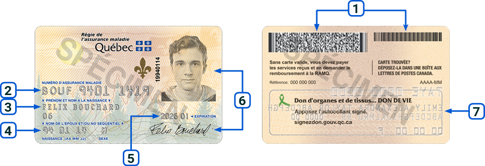 maladie card front